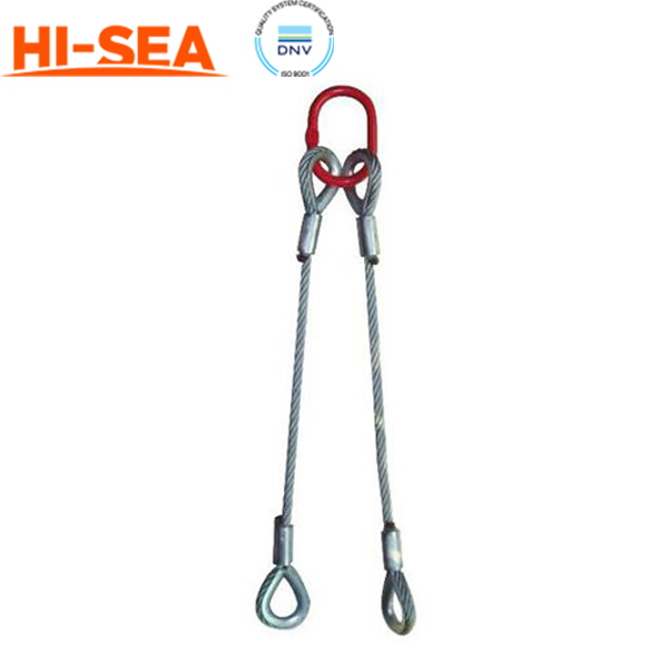 Double-leg swaged Joint Sling assembly